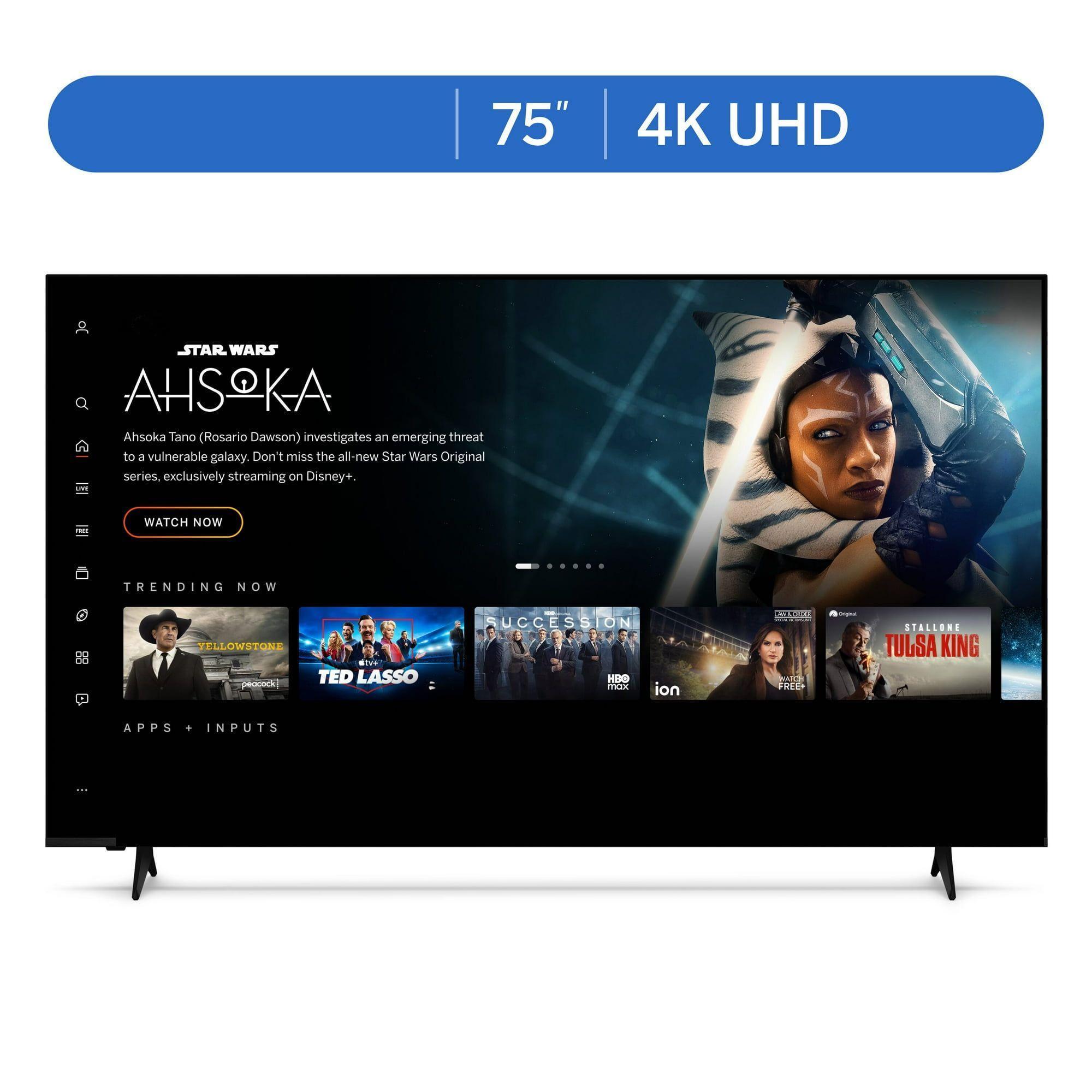 Last day for factory clearance! VIZIO 75” 4K Smart TV