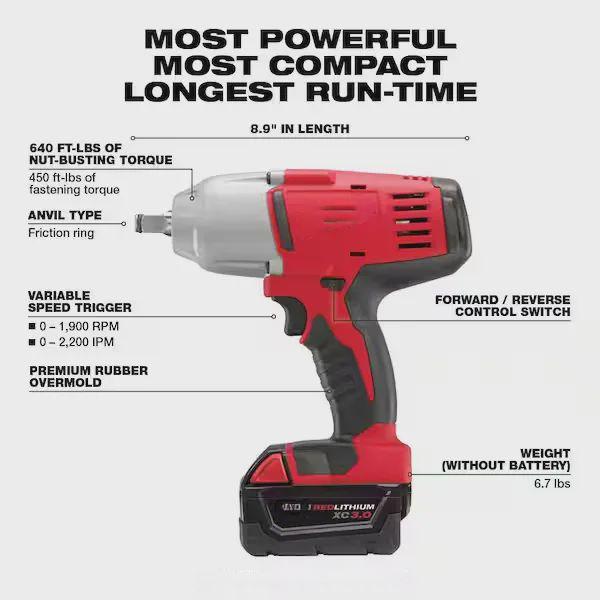 M18 18-Volt Lithium-Ion Cordless Combo Tool Kit (16-Tool)