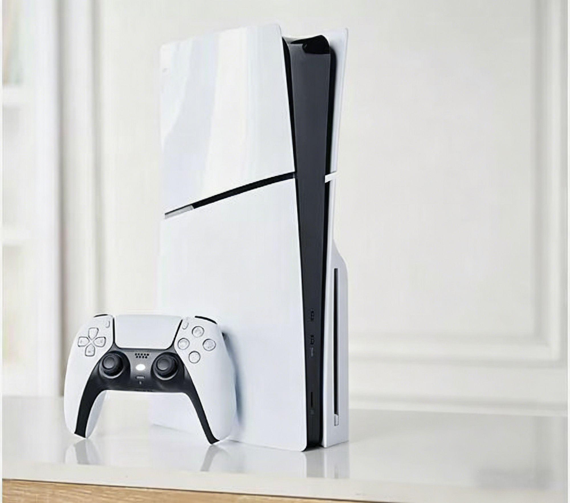 🎮 Slim 1TB Digital Console with Fortnite Accs & 2 Controllers