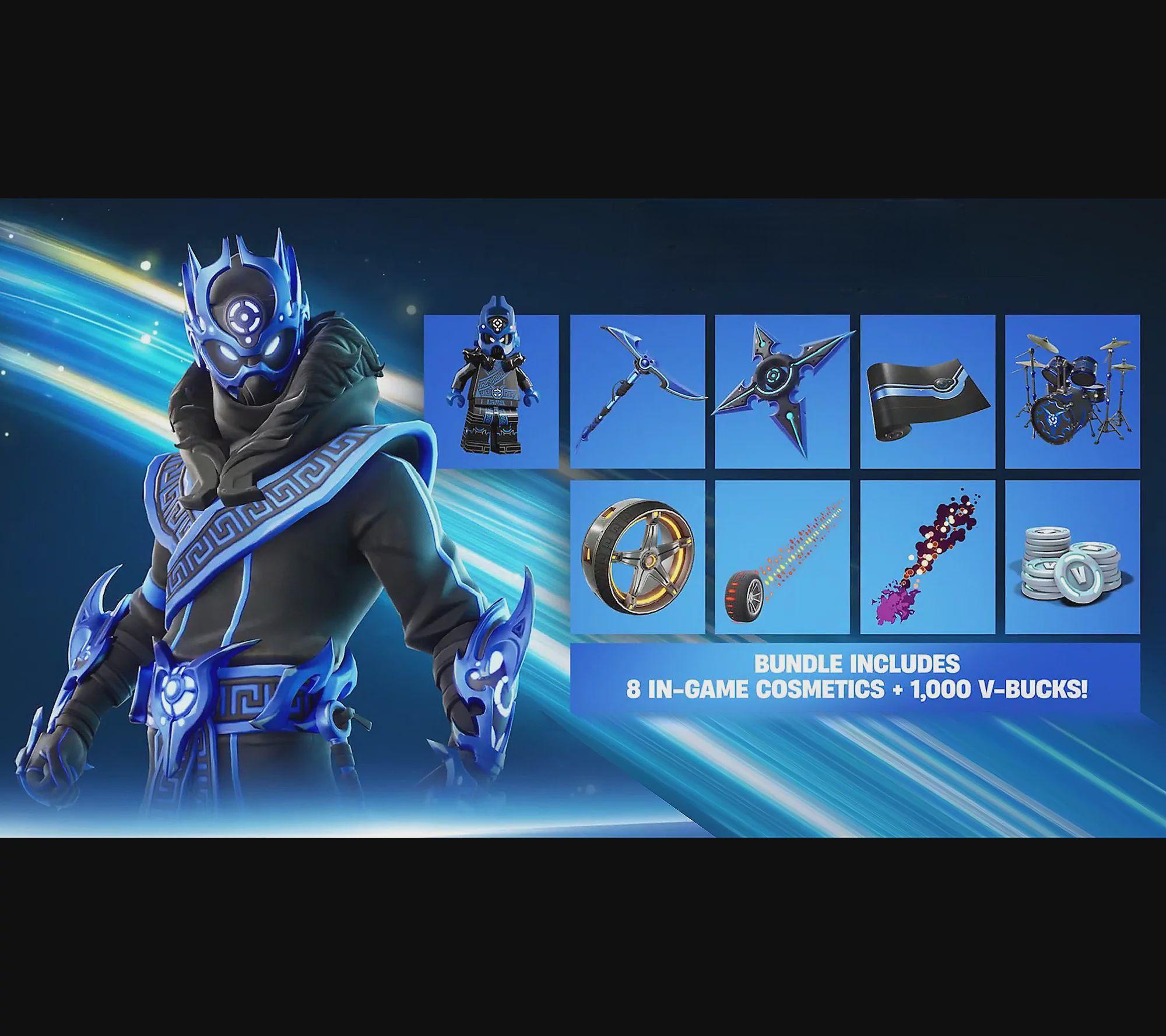 🎮 Slim 1TB Digital Console with Fortnite Accs & 2 Controllers