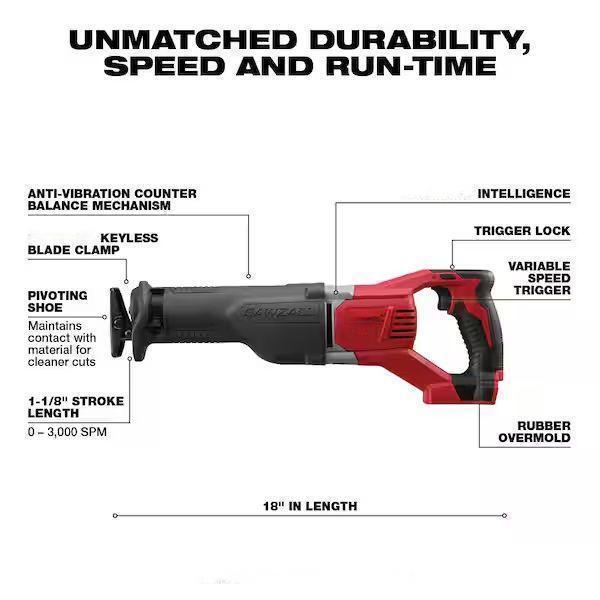 M18 18-Volt Lithium-Ion Cordless Combo Tool Kit (16-Tool)
