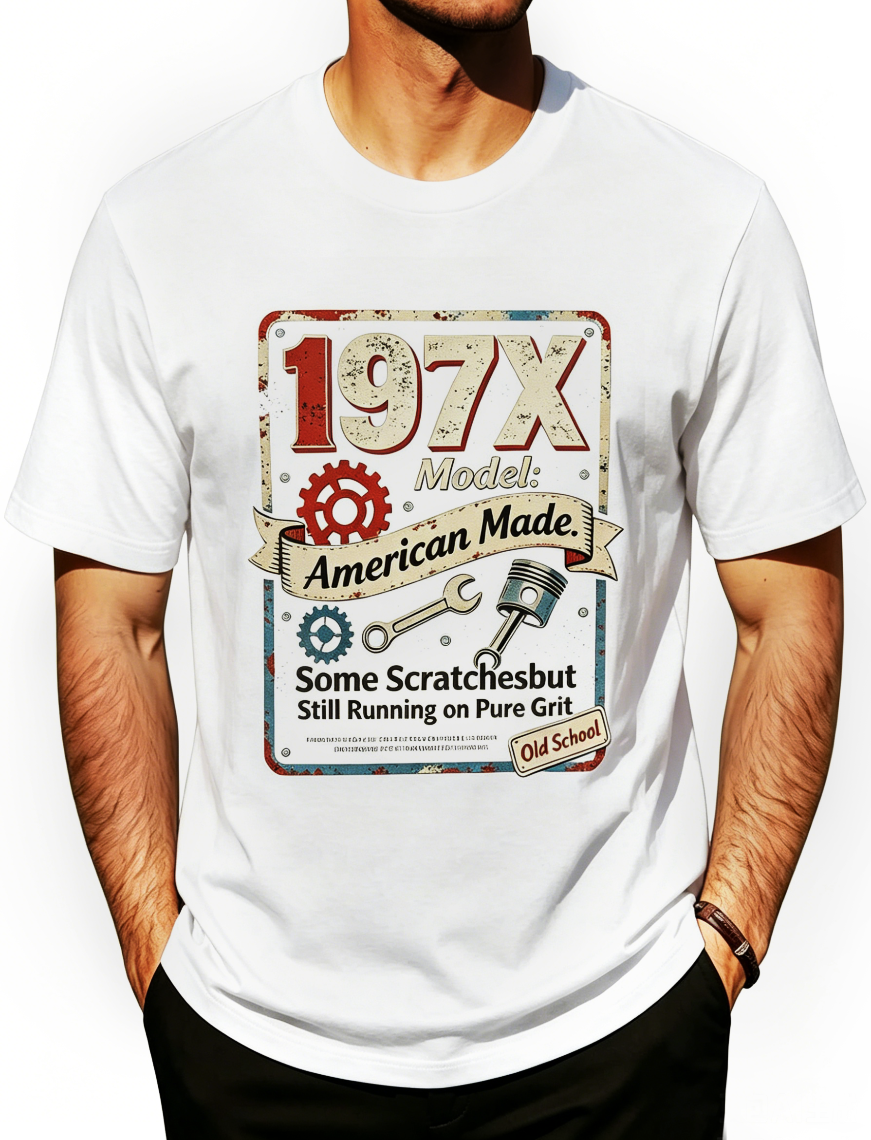 Seventies Retro Graphic Tee Collection