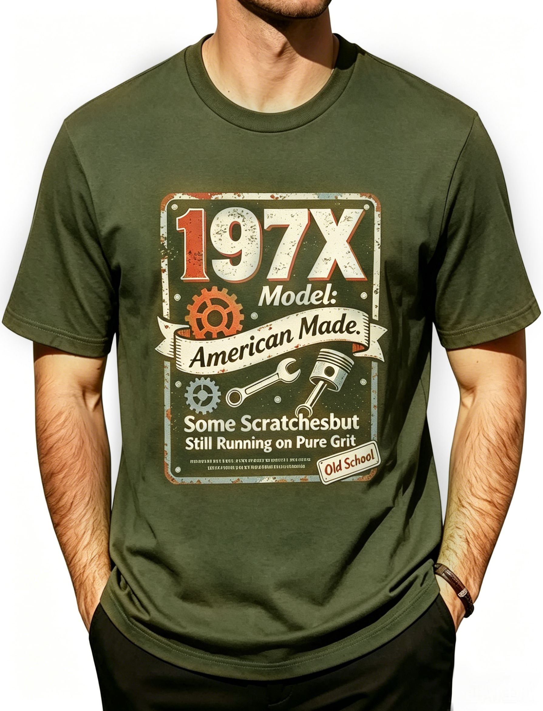 Seventies Retro Graphic Tee Collection