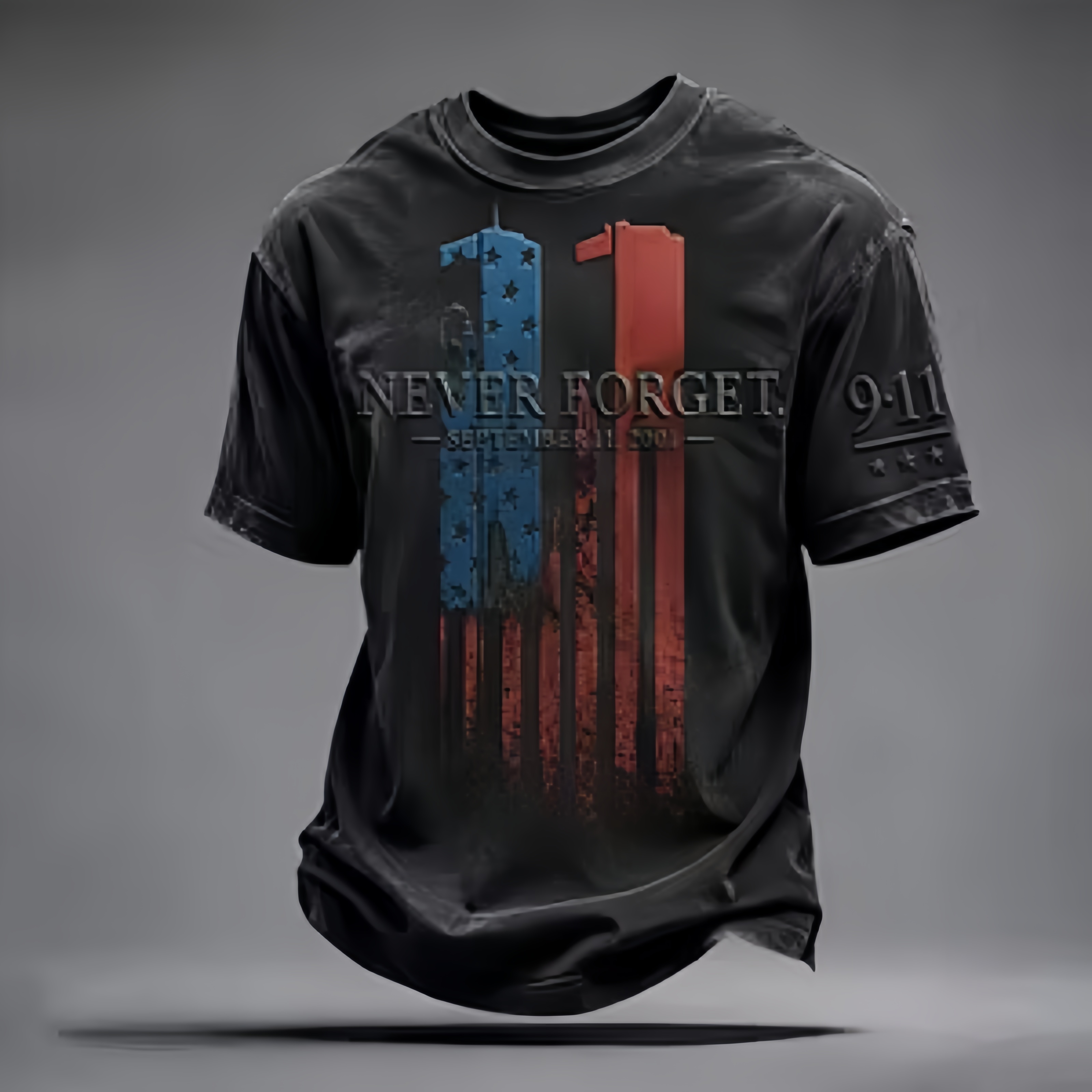 Never Forget 343 Memorial T-Shirt Collection – 9/11 Tribute Graphic Tees