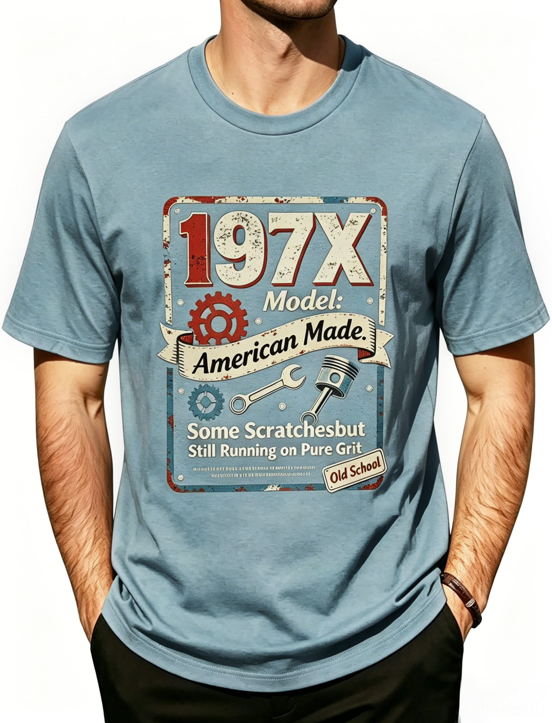 Seventies Retro Graphic Tee Collection