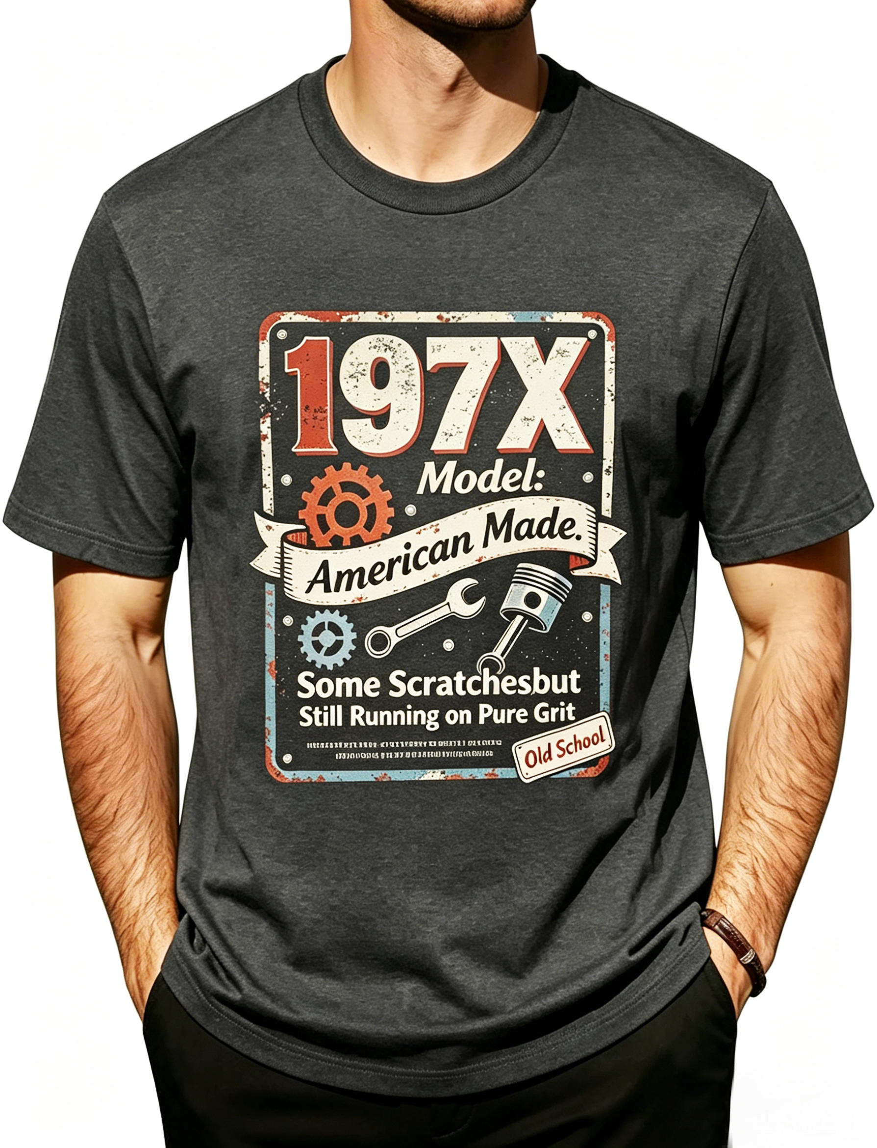 Seventies Retro Graphic Tee Collection