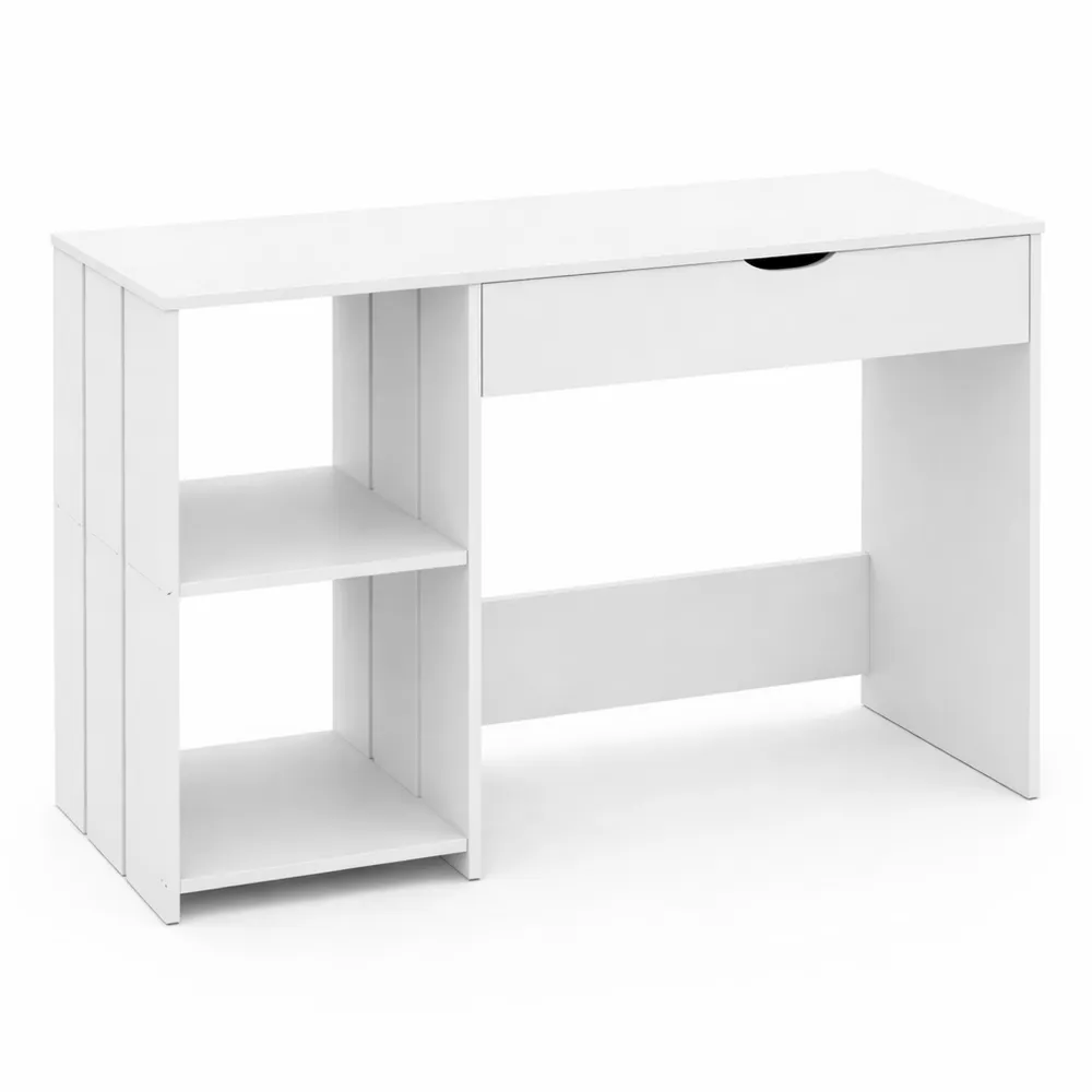 Scrivania multifunzionale con ripiano estraibile e vano portaoggetti