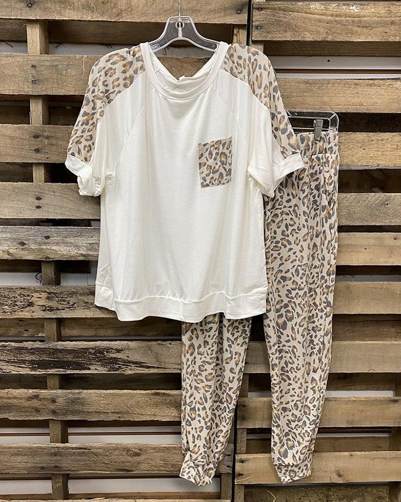 Summer Casual Style Short Sleeve Suit
