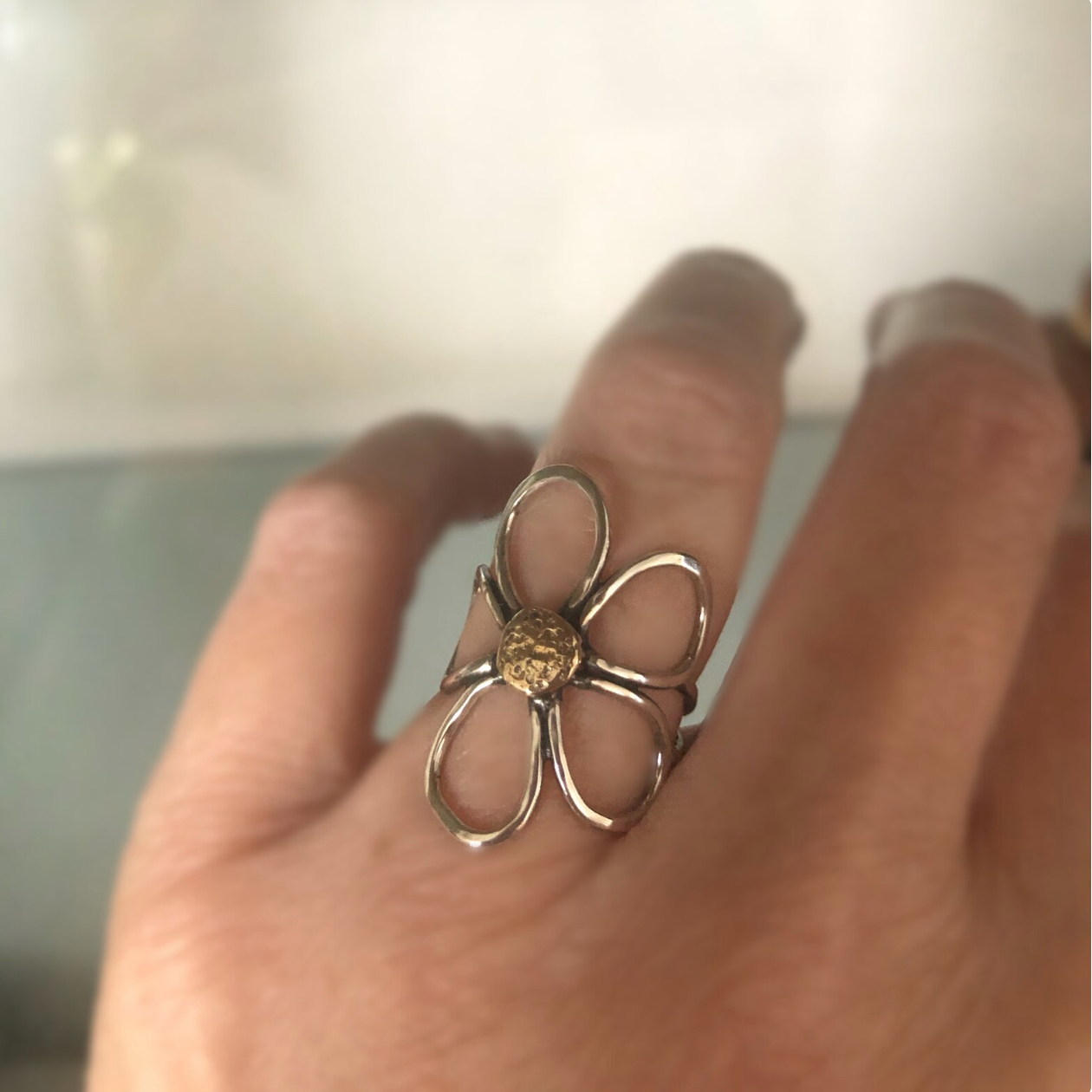 Handcrafted Floral Ring