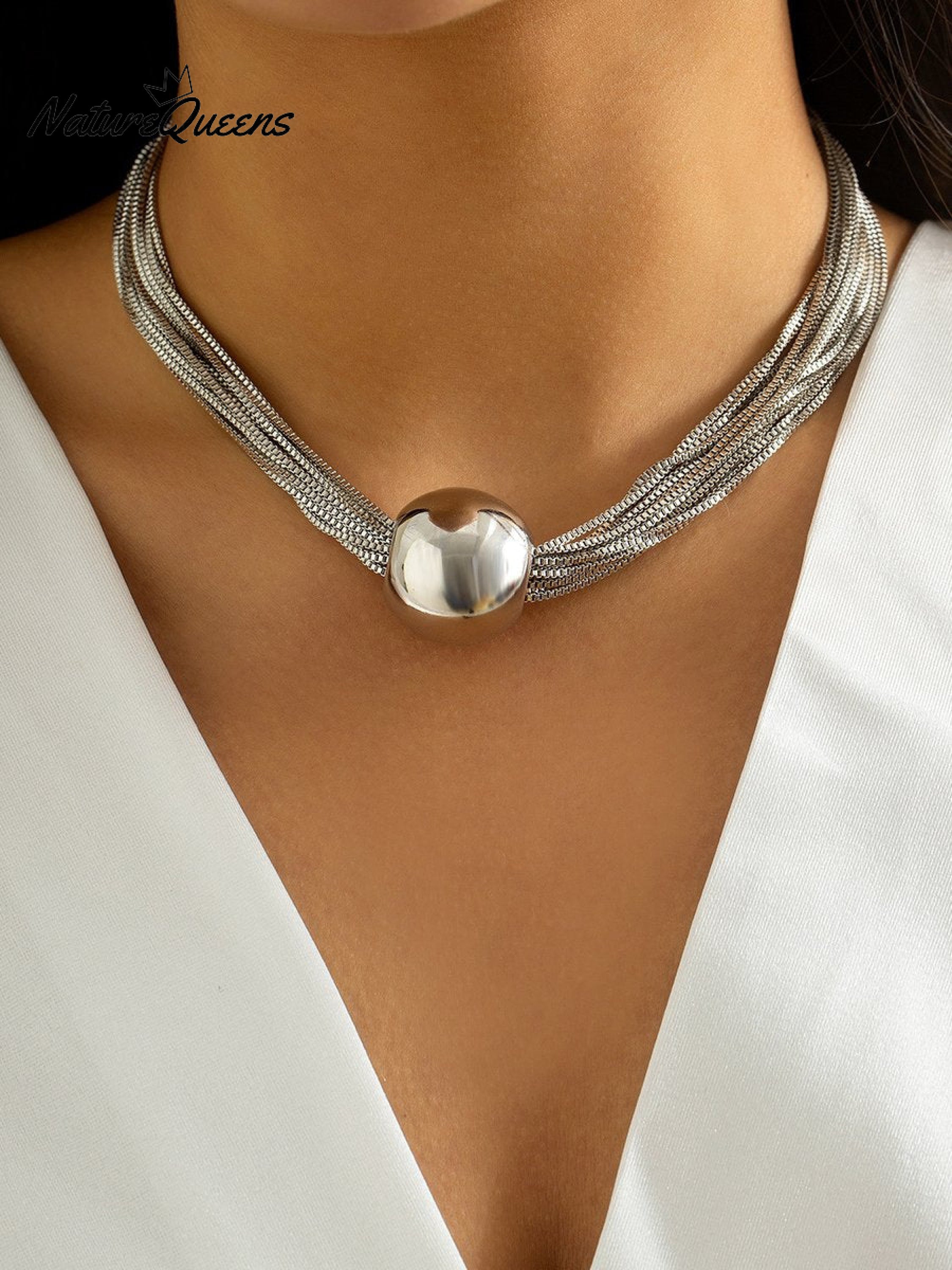 Punk Multi-layered Necklace Bracelet