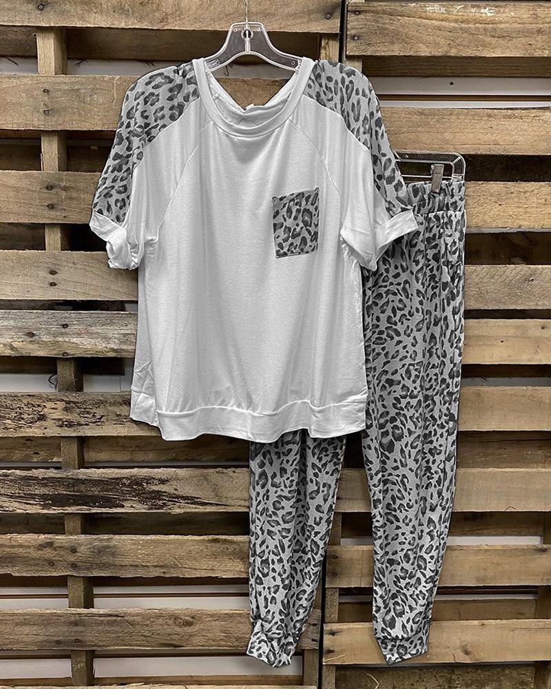 Summer Casual Style Short Sleeve Suit