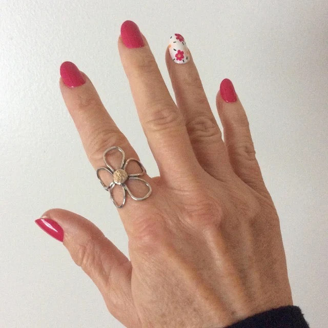 Handcrafted Floral Ring