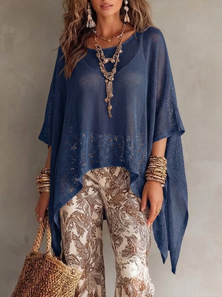 Loose And Cozy Knitted Top