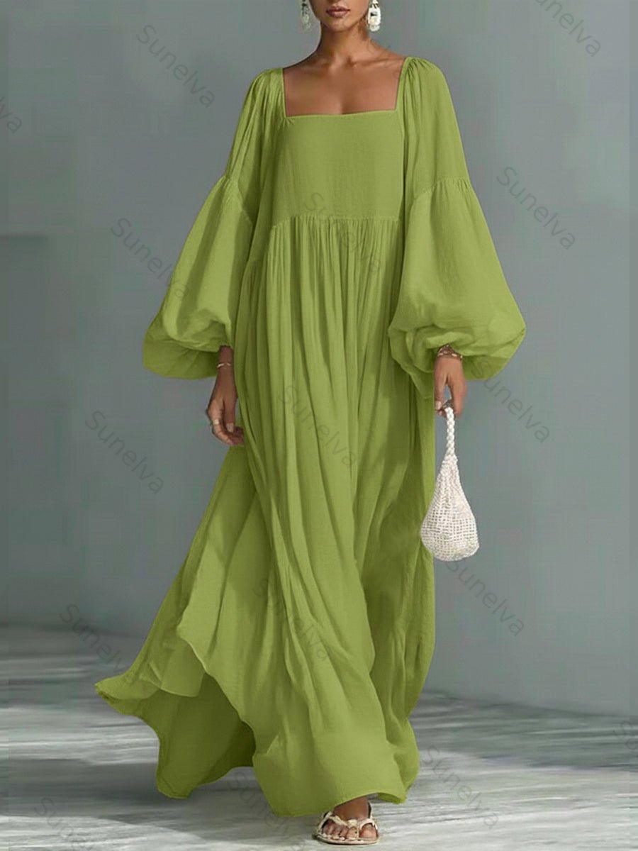 Loose Cozy And Flowy Maxi Dress 4a8f