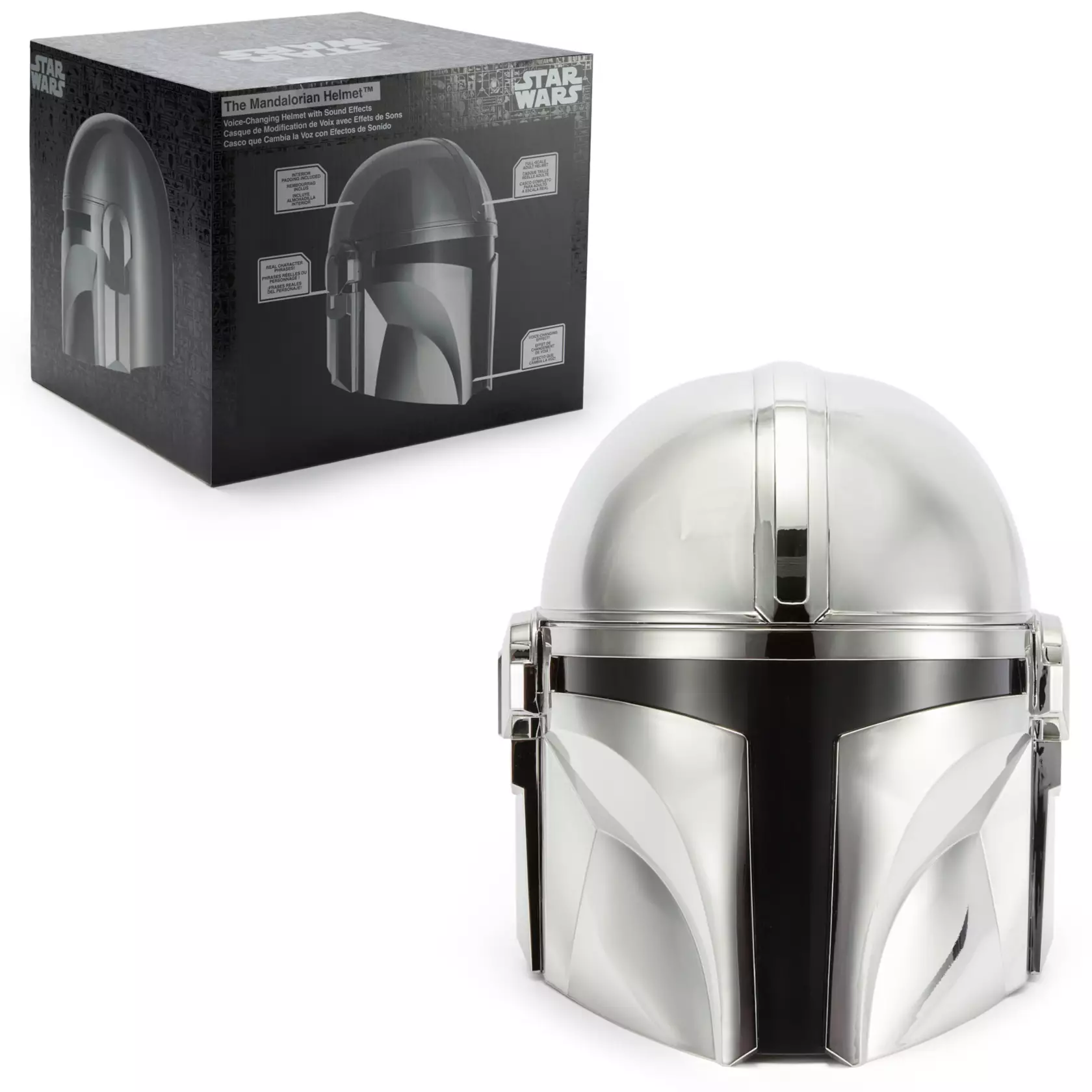 The Mandalorian Voice-Changing Helmet for Adults – Star Wars