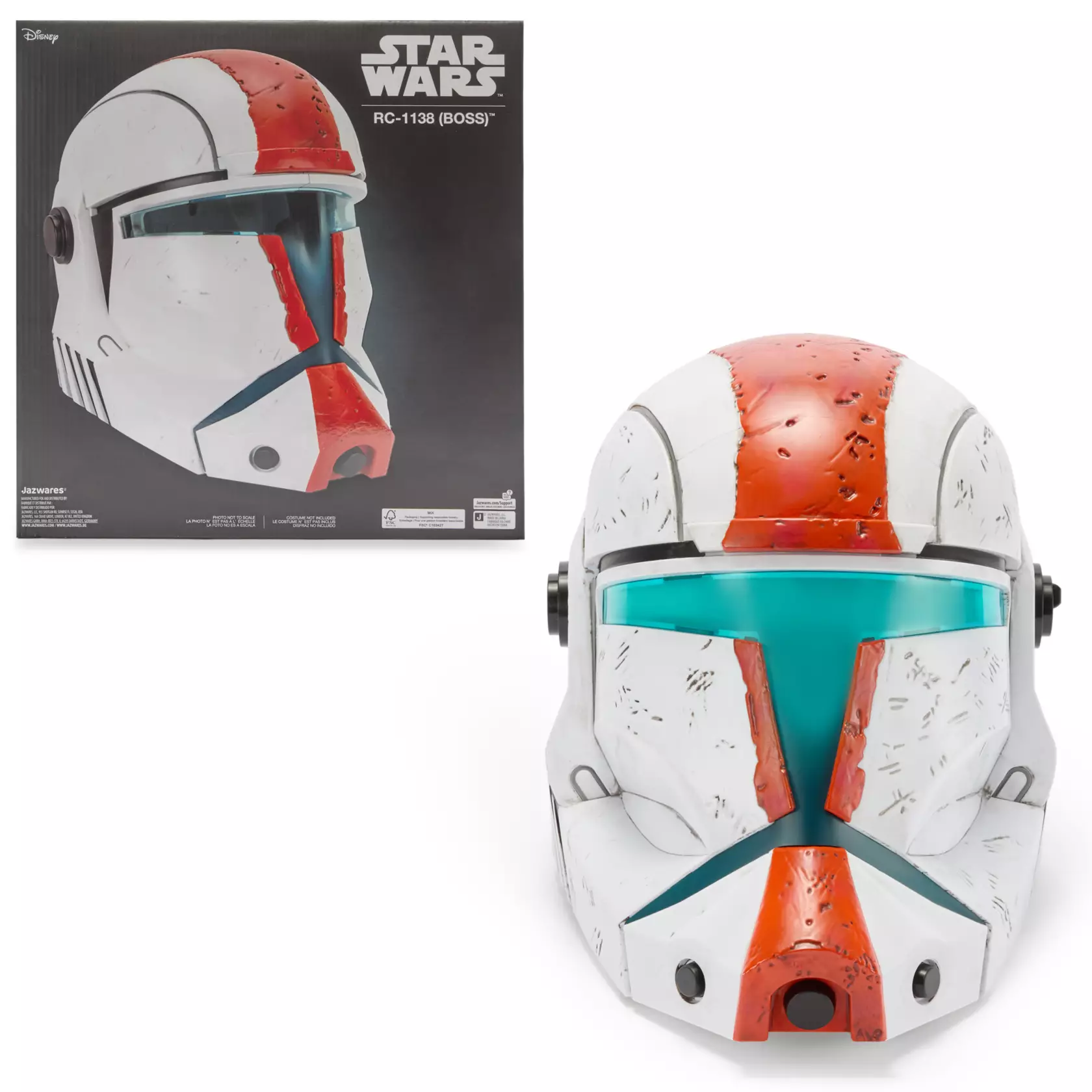 RC-1138 (Boss) Deluxe Helmet for Adults – Star Wars