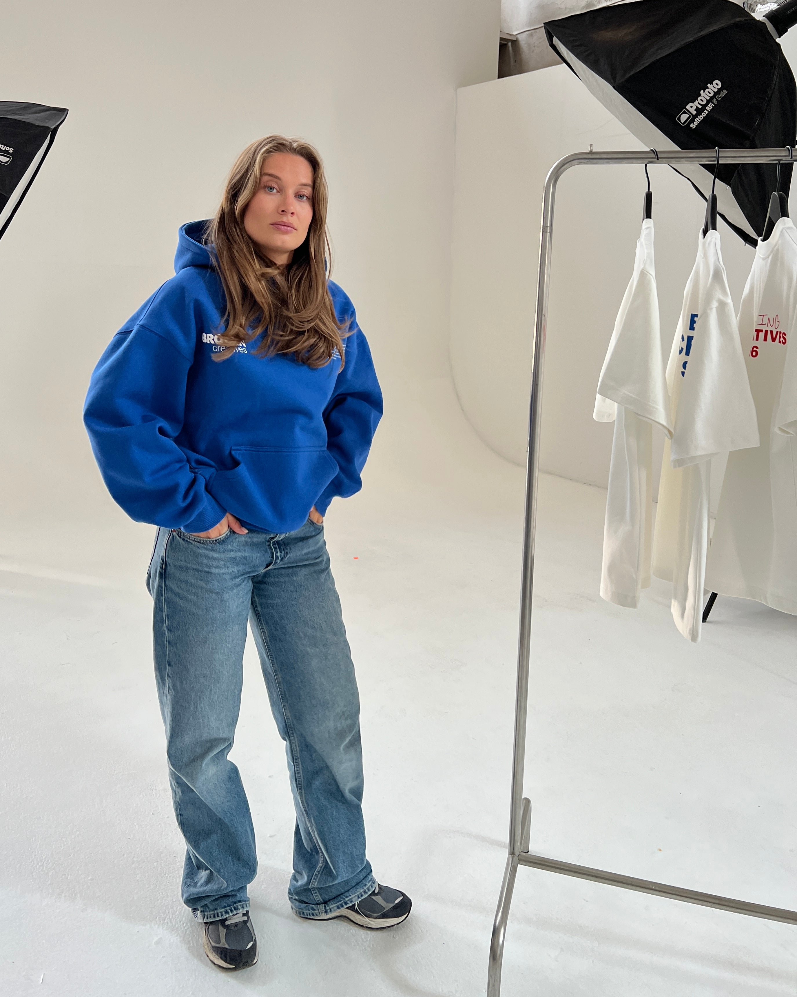 Signature blue Hoodie-Fineriform