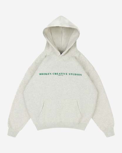 BCS Grey & Green Hoodie-Fineriform