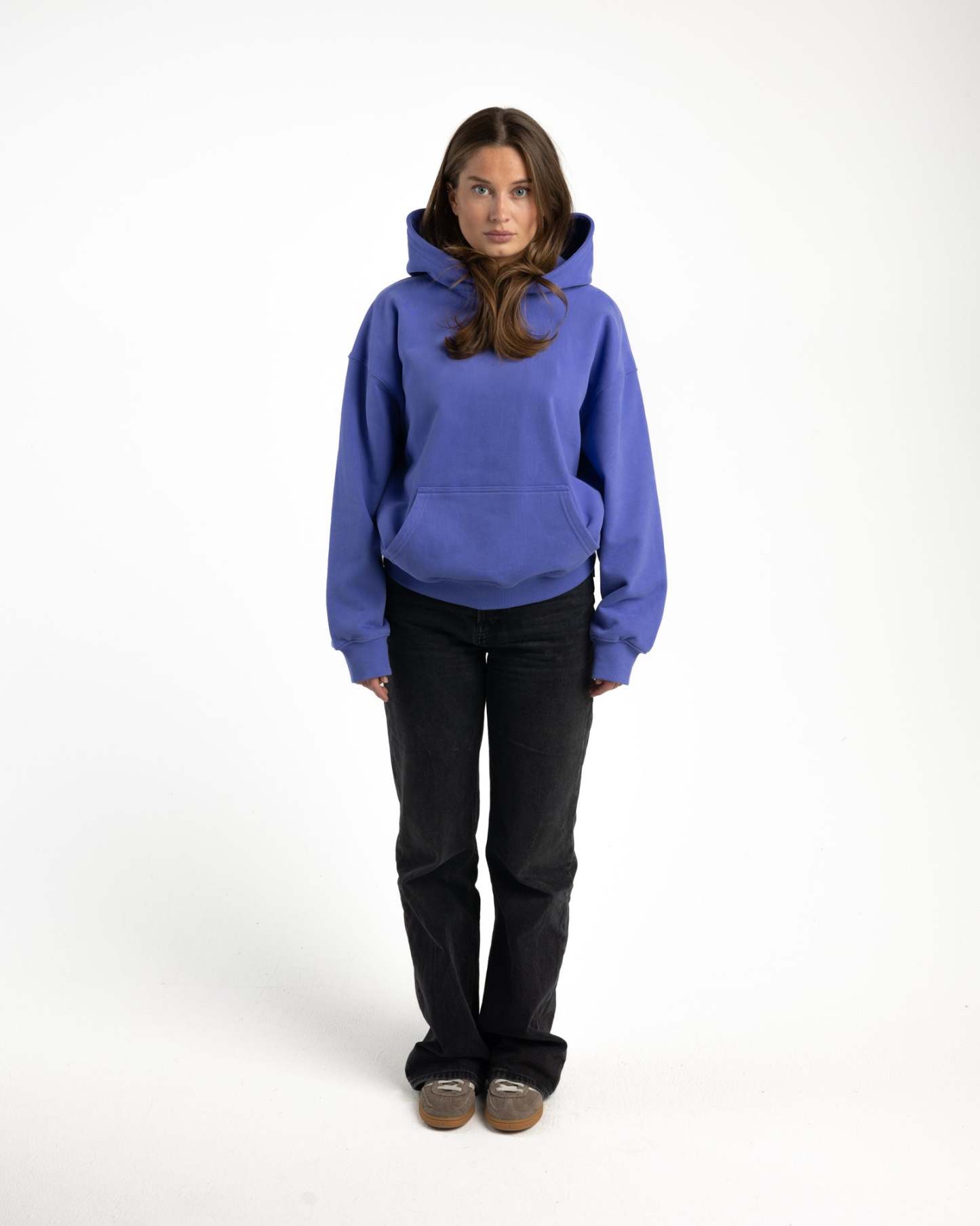 MATTE PURPLE HOODIE-Fineriform