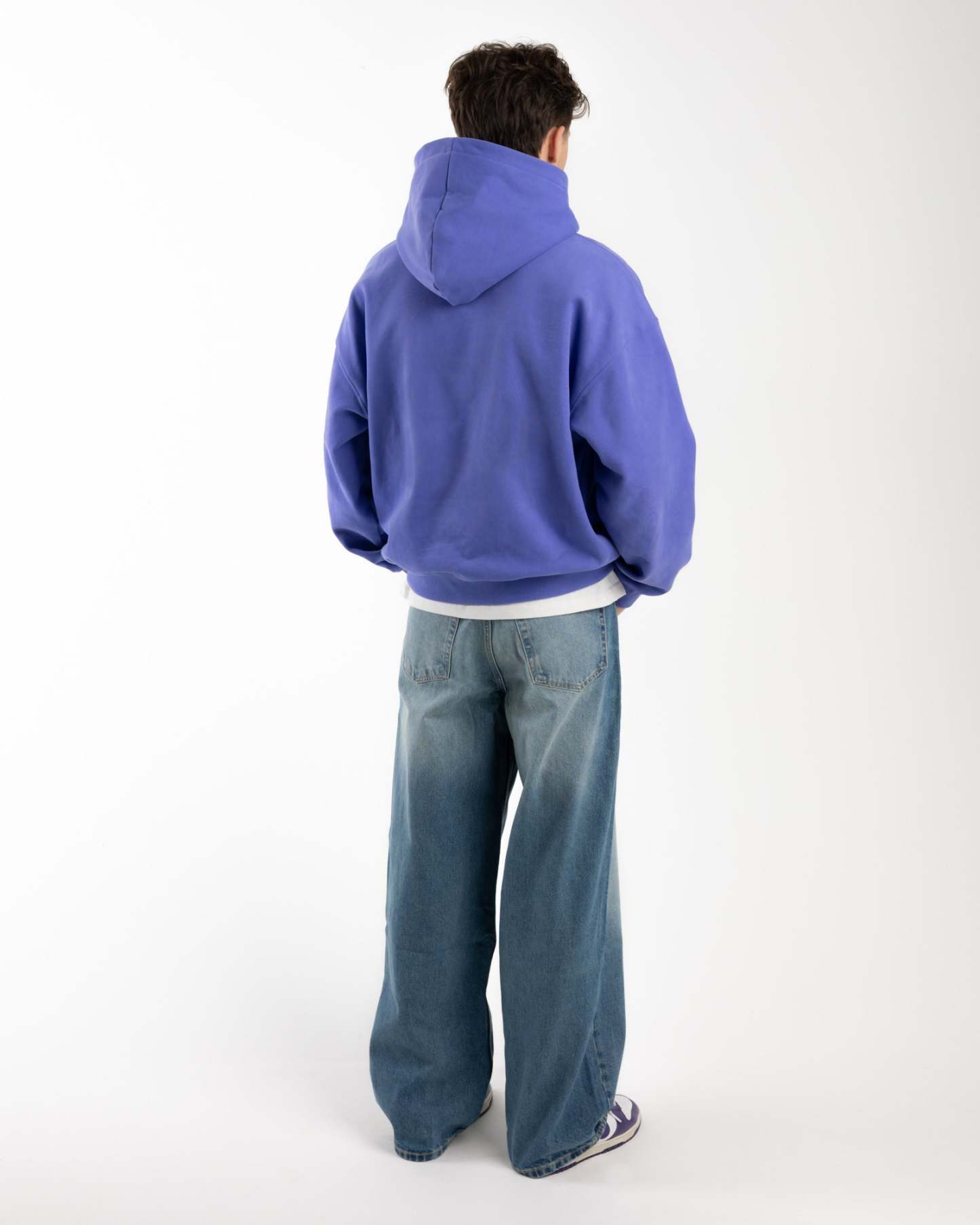 MATTE PURPLE HOODIE-Fineriform