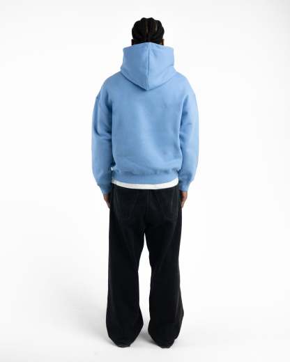 Lightweight Blue Hoodie-Fineriform