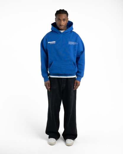 Signature blue Hoodie-Fineriform