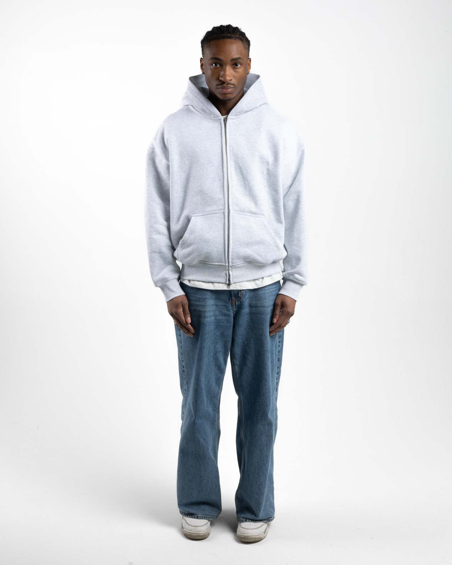 CLASSIC GREY ZIP-Fineriform