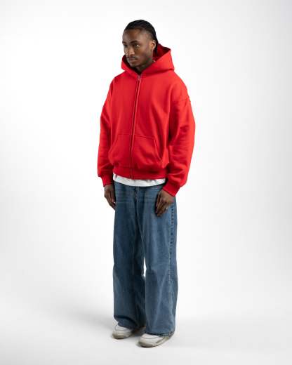 PURE RED ZIP-Fineriform