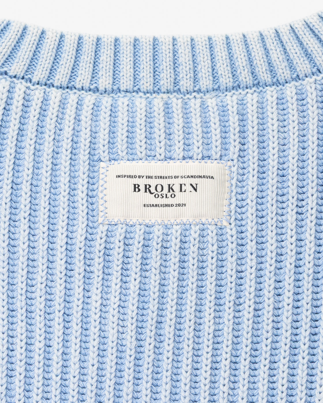 WASHED KNIT BLUE-Fineriform
