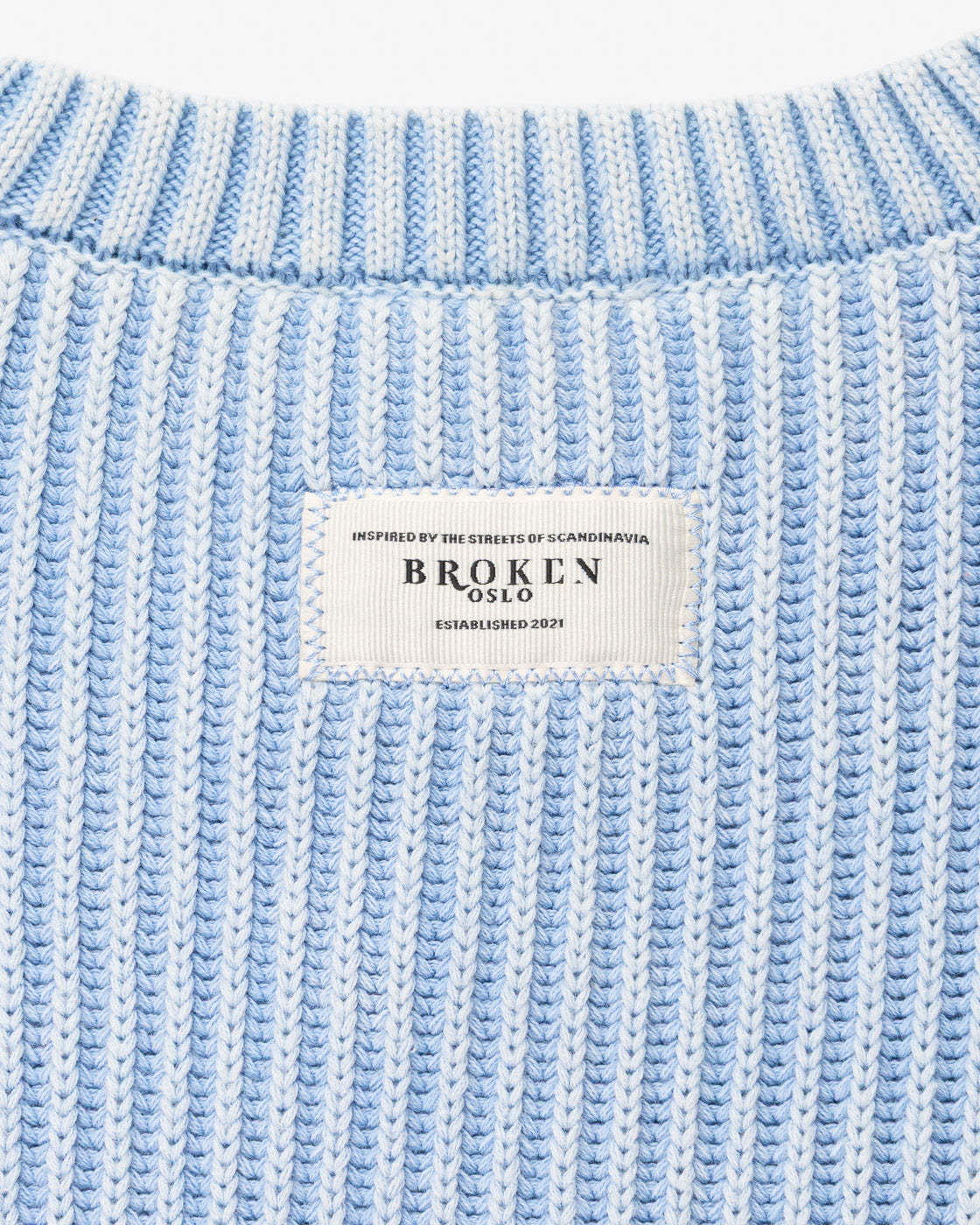 WASHED KNIT BLUE-Fineriform