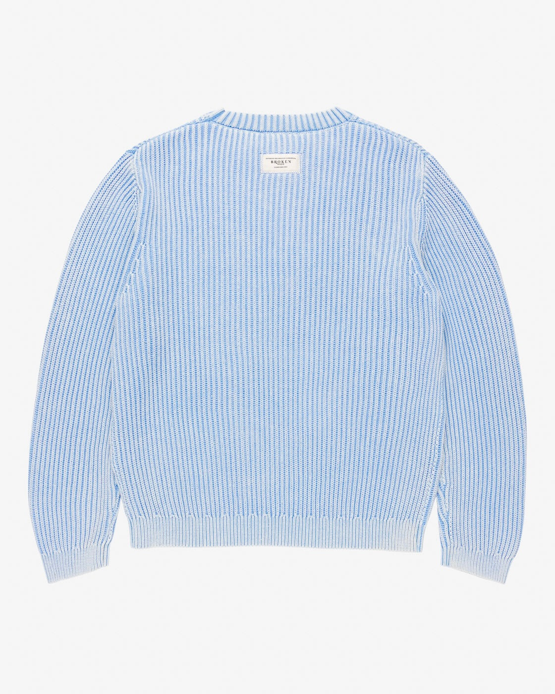 WASHED KNIT BLUE-Fineriform