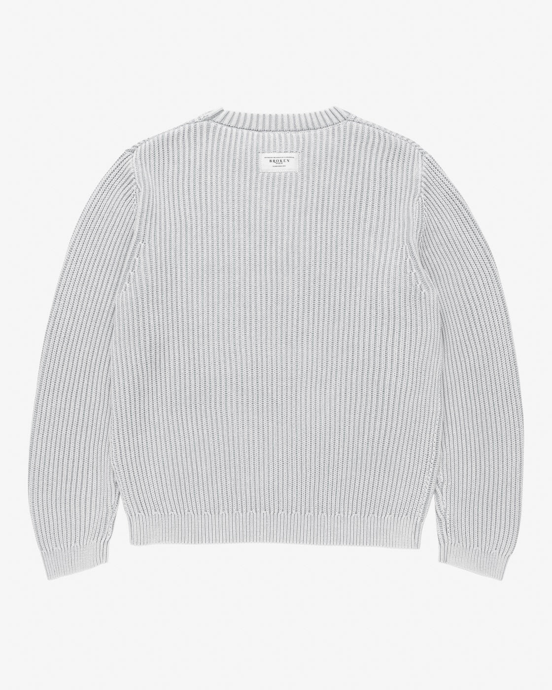 WASHED KNIT GREY-Fineriform