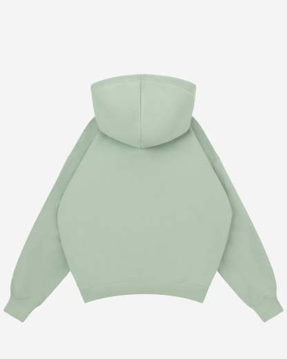 MATTE LIGHTGREEN HOODIE-Fineriform