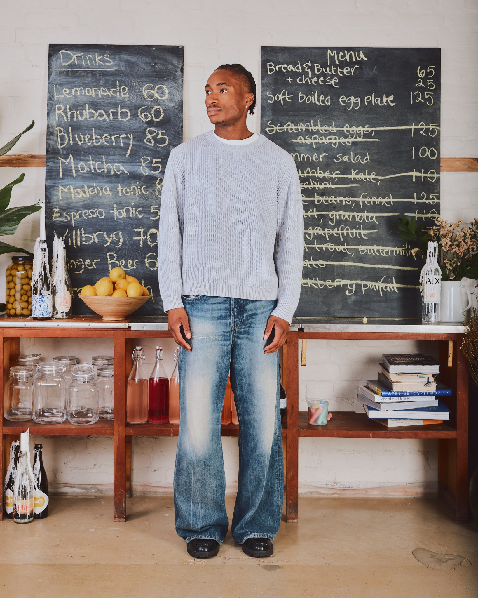 WASHED KNIT GREY-Fineriform