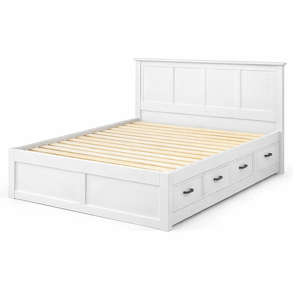 Cama con almacenamiento - deconestor