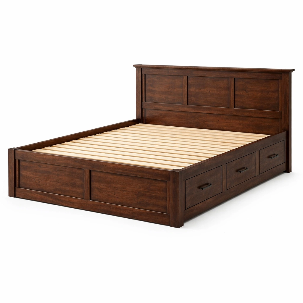 Cama con almacenamiento - deconestor