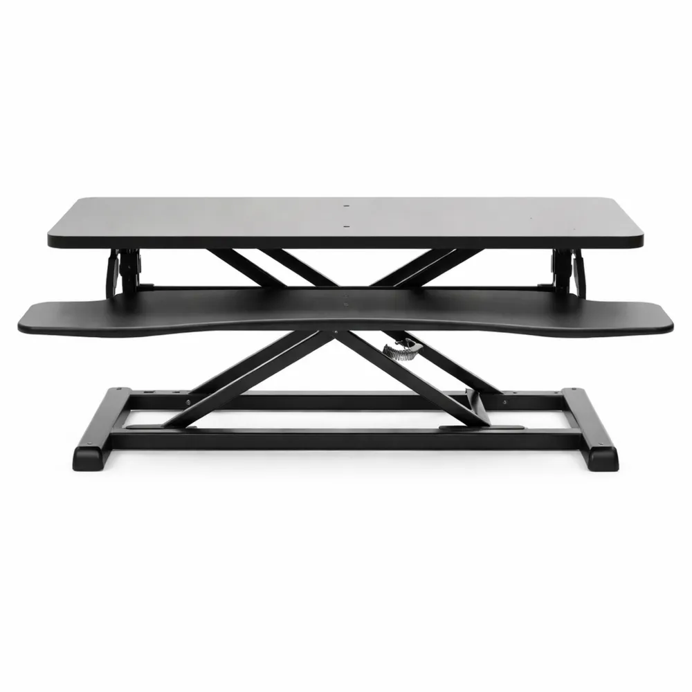 Convertisseur de Bureau Réglable Assis-Debout avec Plateau Large pour Clavier