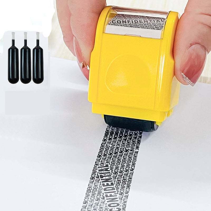 🔥Privacy Protection Security Roller Stamp — Address & Billing Info Blocker