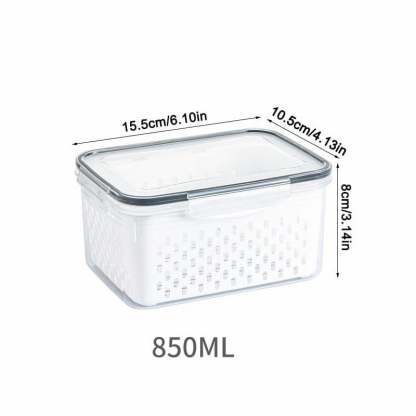 Food Storage Containers for Refrigerator Organization