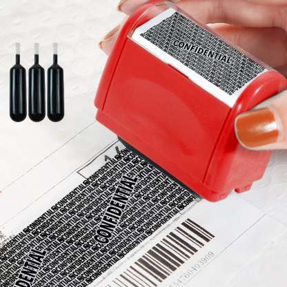🔥Privacy Protection Security Roller Stamp — Address & Billing Info Blocker