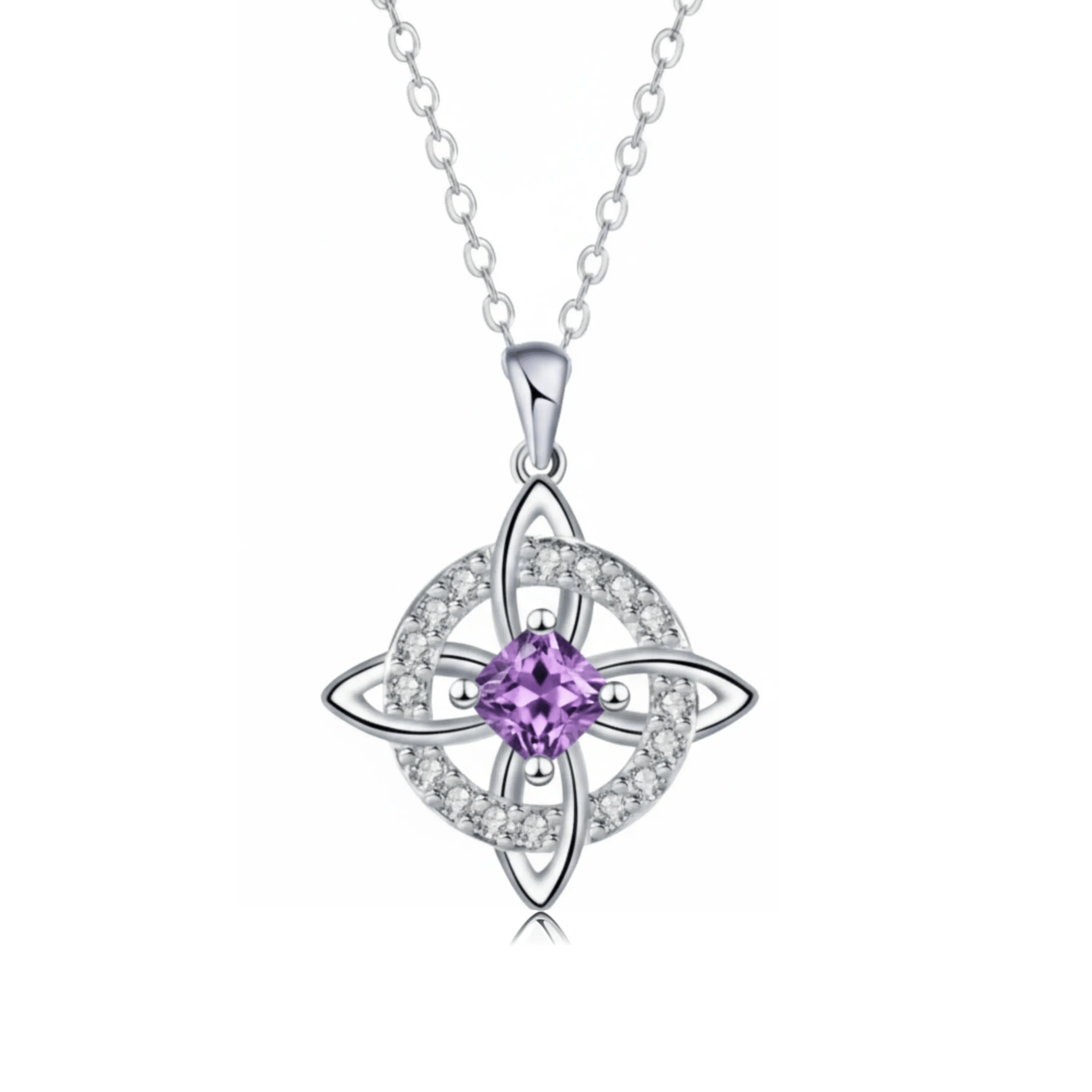 Mystical Birthstone Witches Knot Necklace🔮💞Protect Your Loved Ones