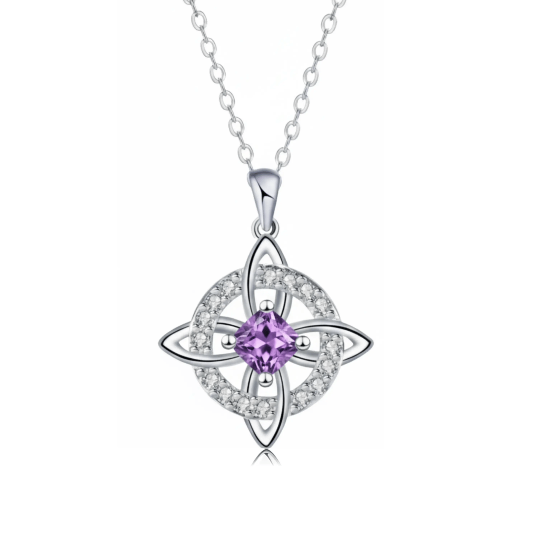 Mystical Birthstone Witches Knot Necklace🔮💞Protect Your Loved Ones