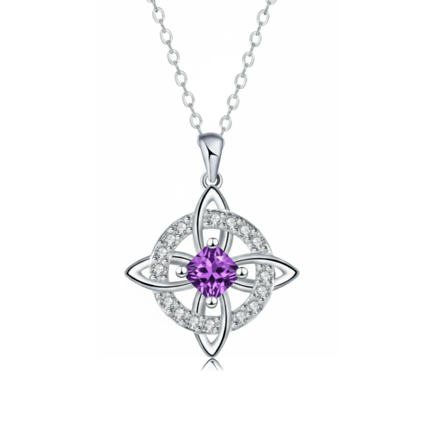 Mystical Birthstone Witches Knot Necklace🔮💞Protect Your Loved Ones