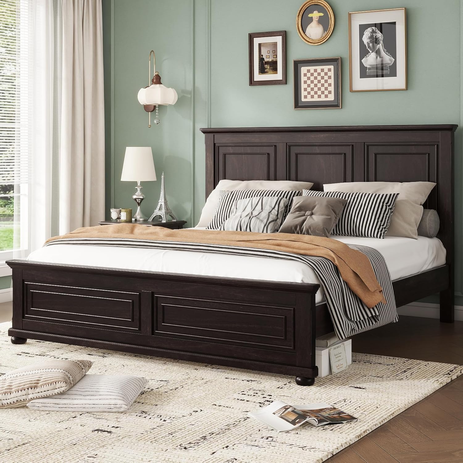 King Size Platform Bed for Adults