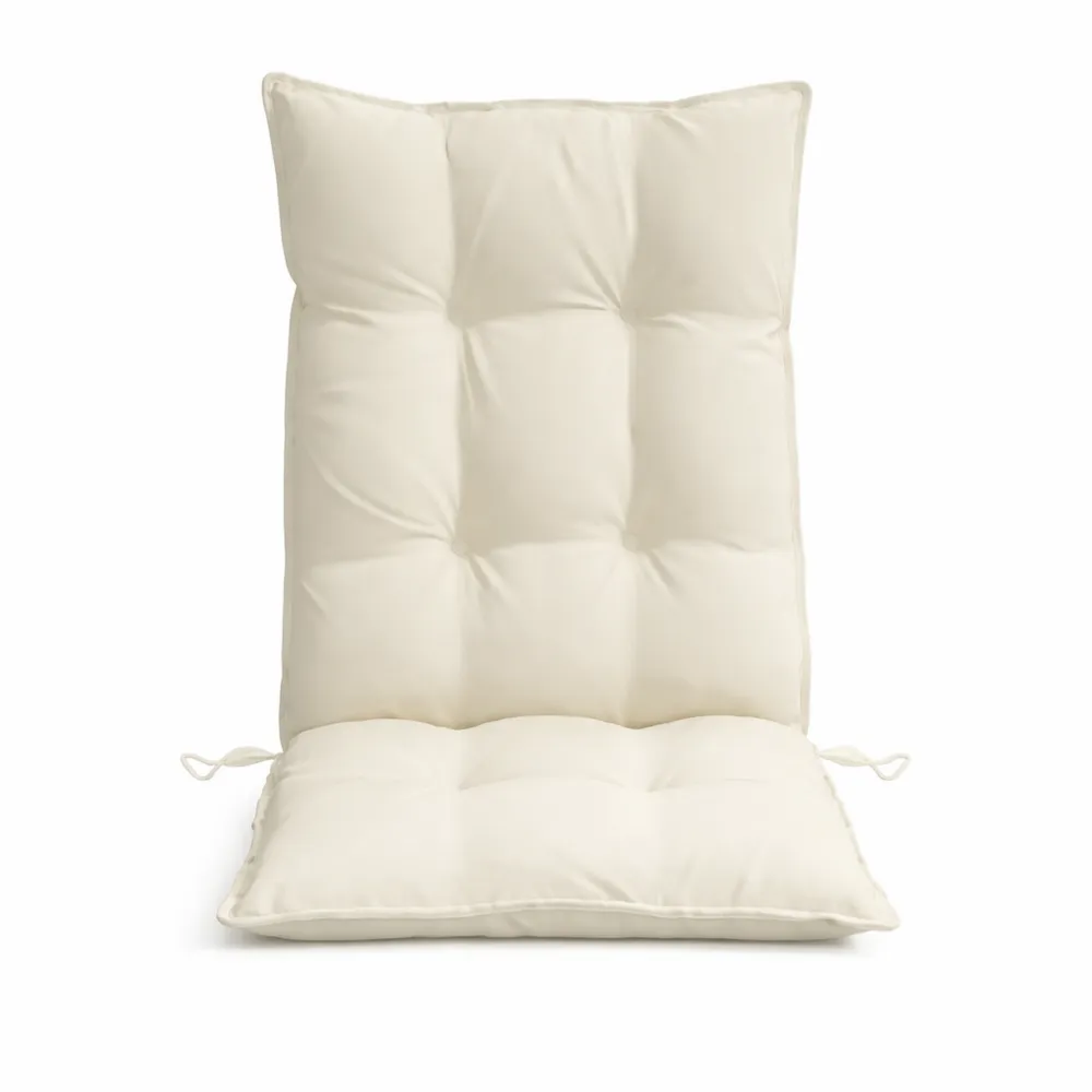 Ensemble de 6 coussins imperméables pour chaises à dossier haut