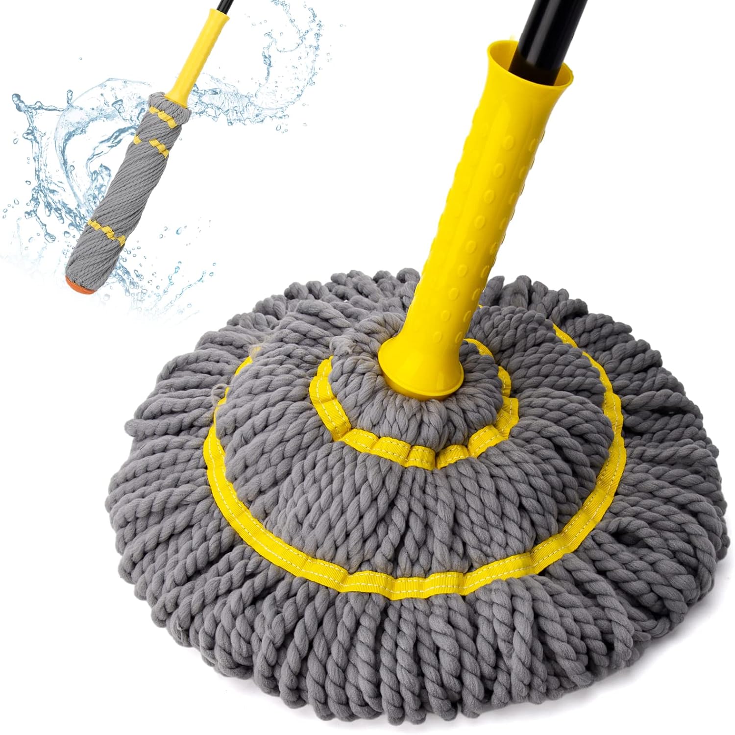 Self-Wringing Twist Mop
