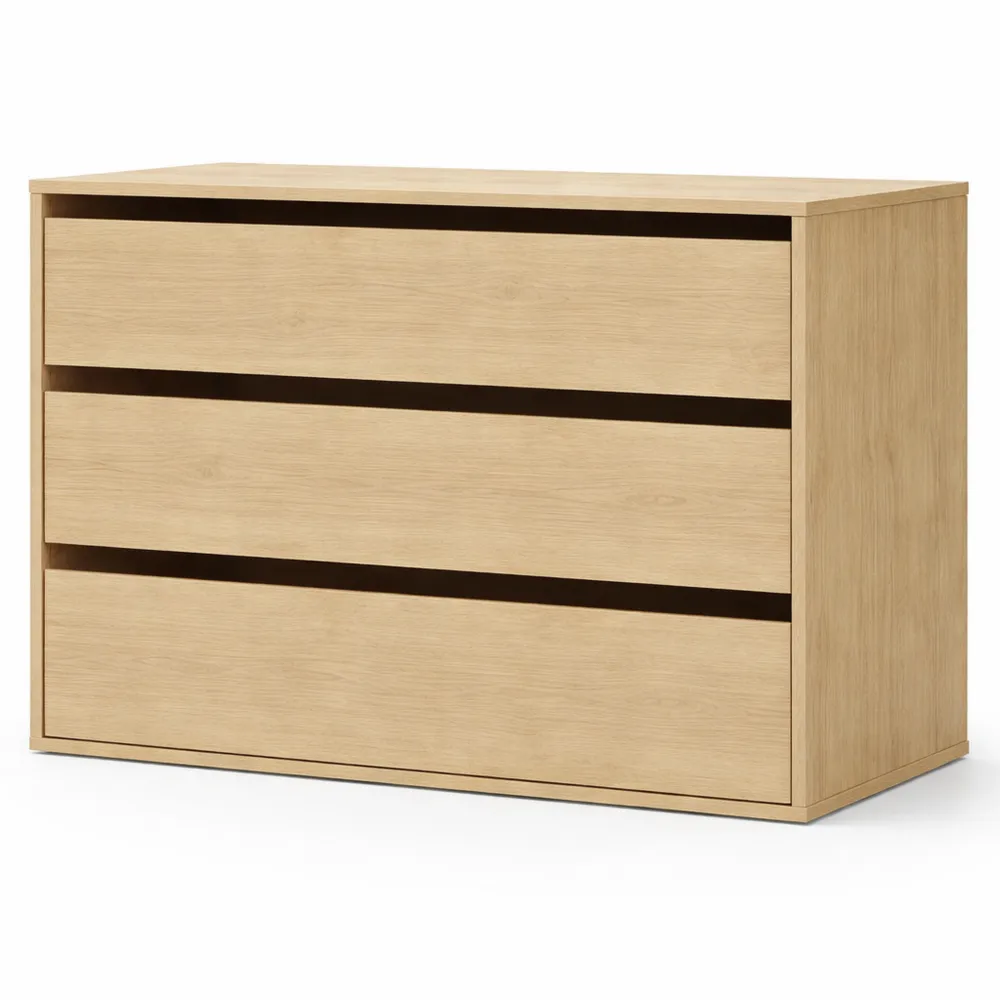 Cassettiera Angolare in Rovere Sonoma con Cassetti