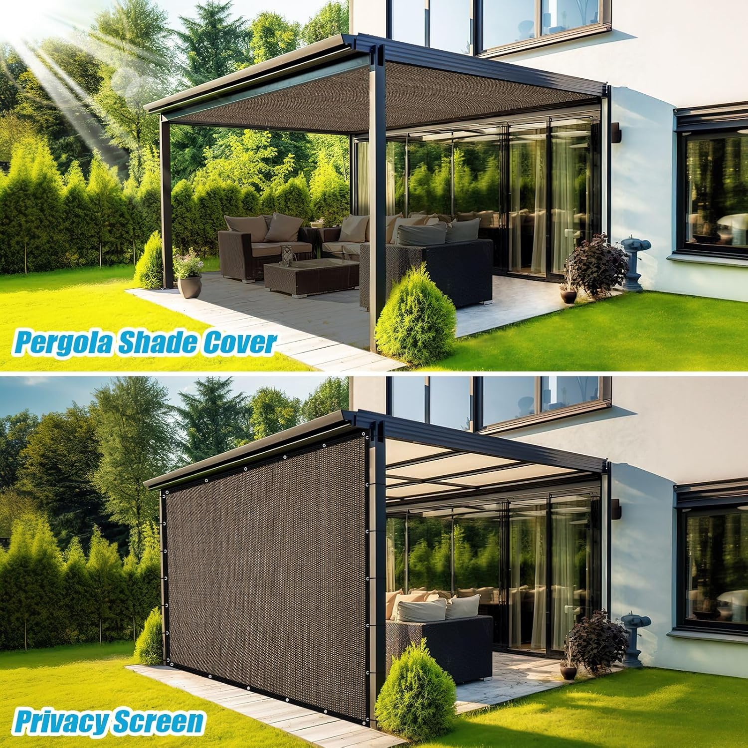 🔥Summer Hot Sale Promotion-49% OFF🌞-Outdoor courtyard shade net 