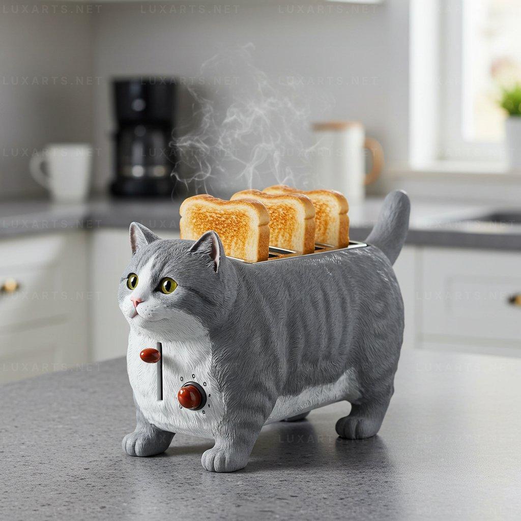 💝Factory Direct Sales Limited Time Clearance!✨Cat Toaster