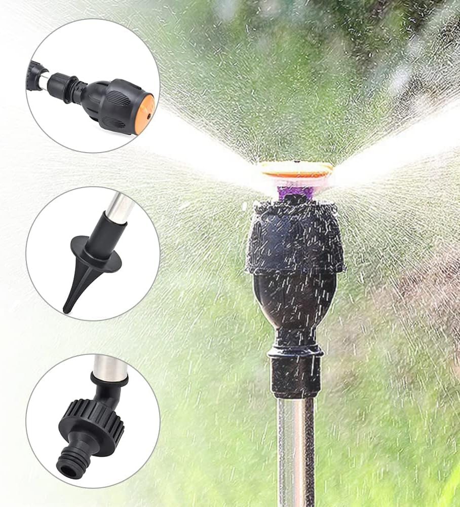 (🔥SPRING HOT SALE 30% OFF🌟)Rotating Tripod Sprinkler